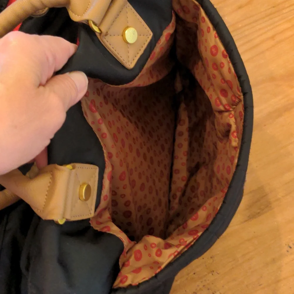 Maman New York Classic Black Designer Diaper Bag